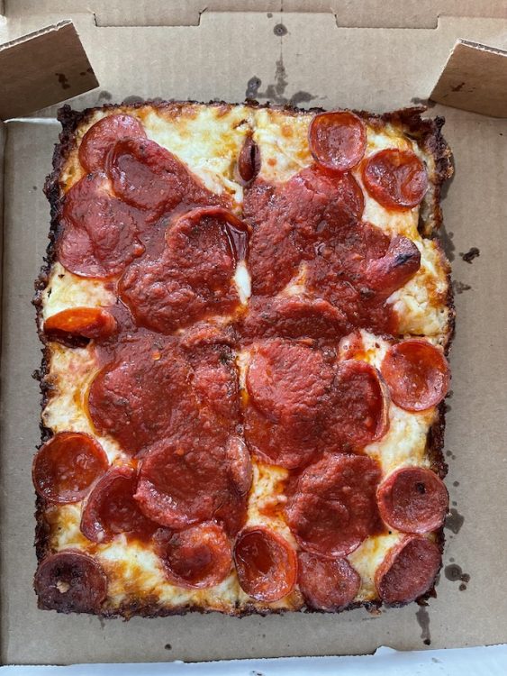 Pepperoni Pizza from SquareHouse Pizza in Gainesville, Florida