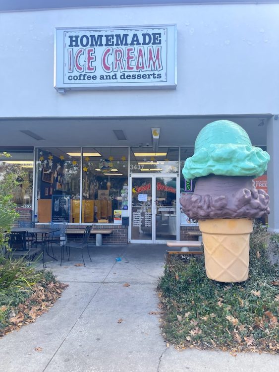 Sweet Dreams Ice Cream in Gainesville, Florida