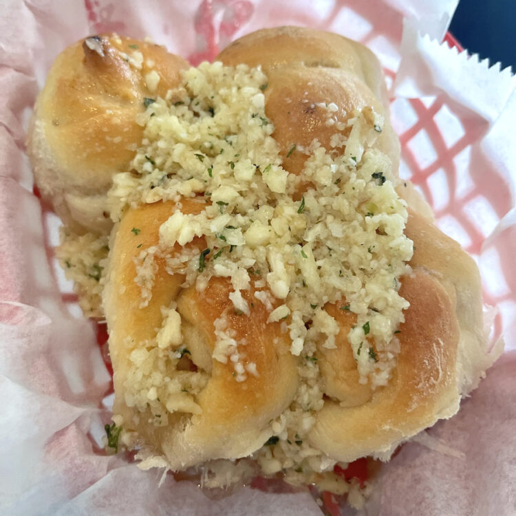 Garlic Rolls from The Big Cheese in Miami, Florida