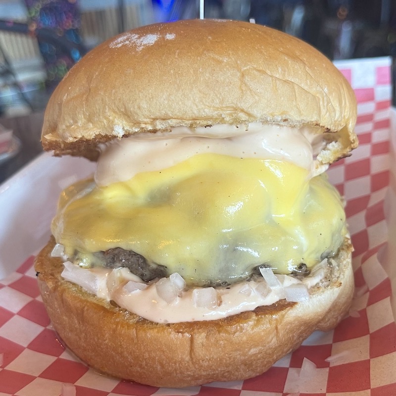 Triple Cheese Burger from Pipo Burgers in Doral, Florida