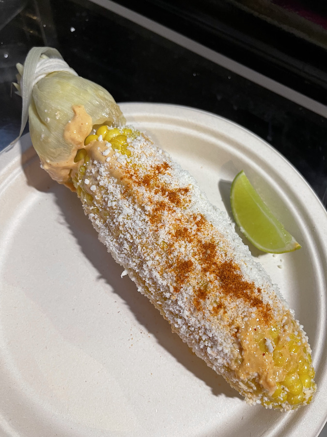 Elote from Tacos El Machine Gon Food Truck
