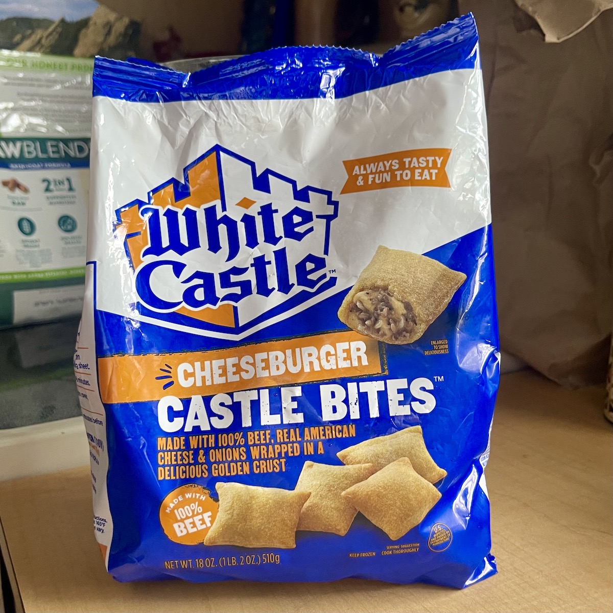 White Castle Cheeseburger Castle Bites