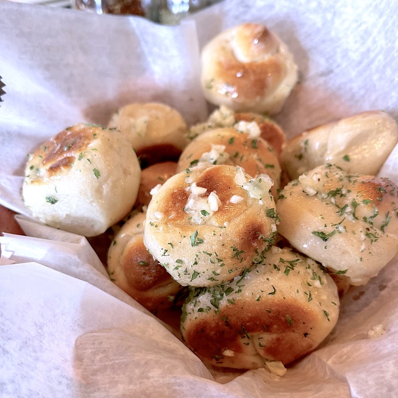 Garlic Rolls from Di Piazza Italian Restaurant in Hialeah, Florida