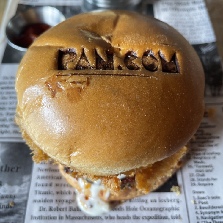 Branded Bun from Pan.com Sandwicheria in Hialeah, Florida