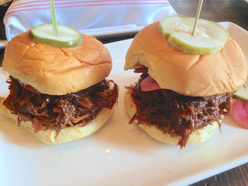 Pulled Pork Sliders from Swine Southern Table & Bar in Coral Gables