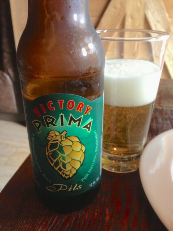 Victory Prima Pils Beer at Swine Southern Table & Bar