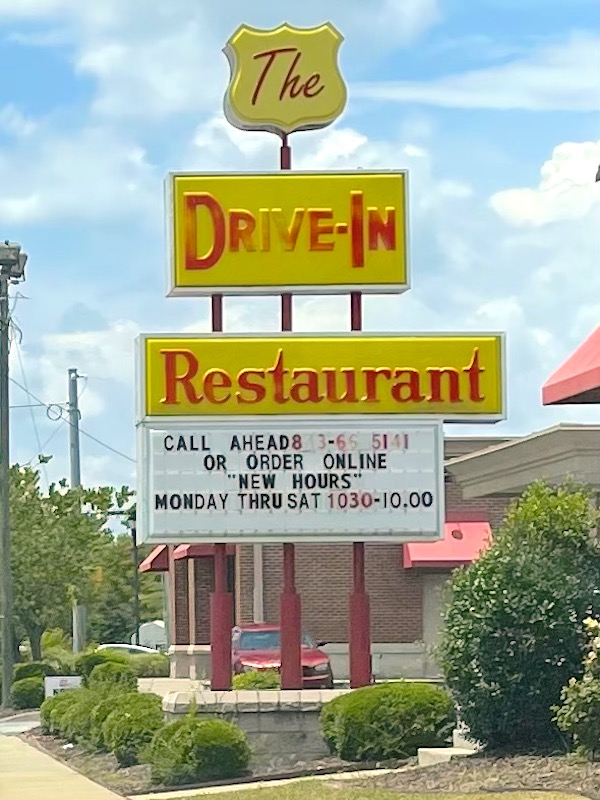 The Drive-In in Florence, South Carolina