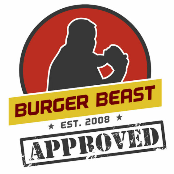 Burger Beast Approved Square Logo