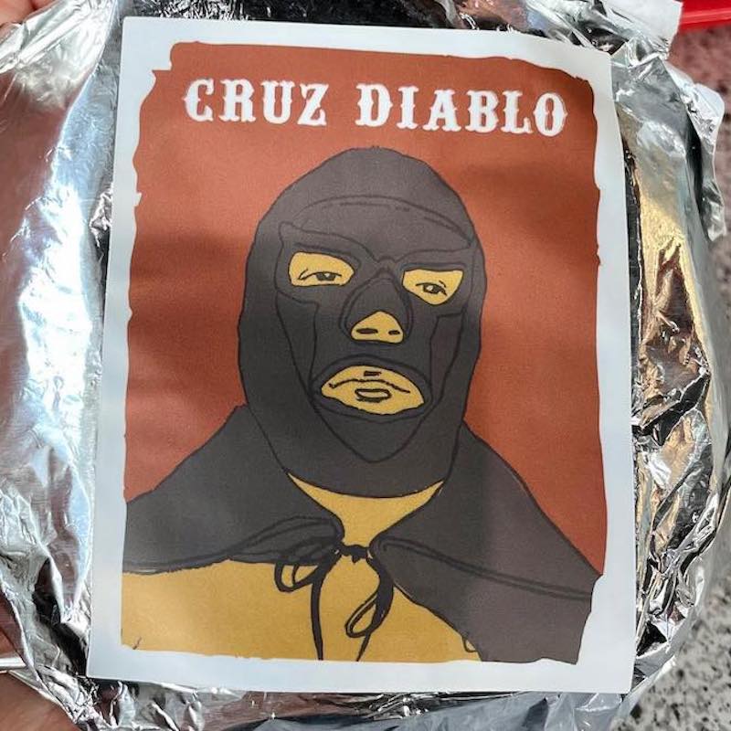 Wrapped Cruz Diablo Burger