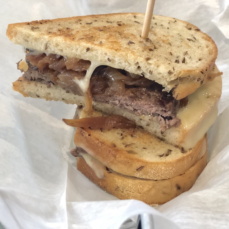 Patty Melt from KUSH by Stephens Deli in Hialeah, Florida