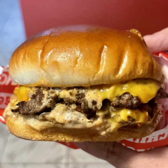 Double Cheeseburger from Fukin Burger in Wynwood, Florida