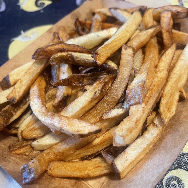 Fresh-cut Fries from Fukin Burger in Wynwood, Florida