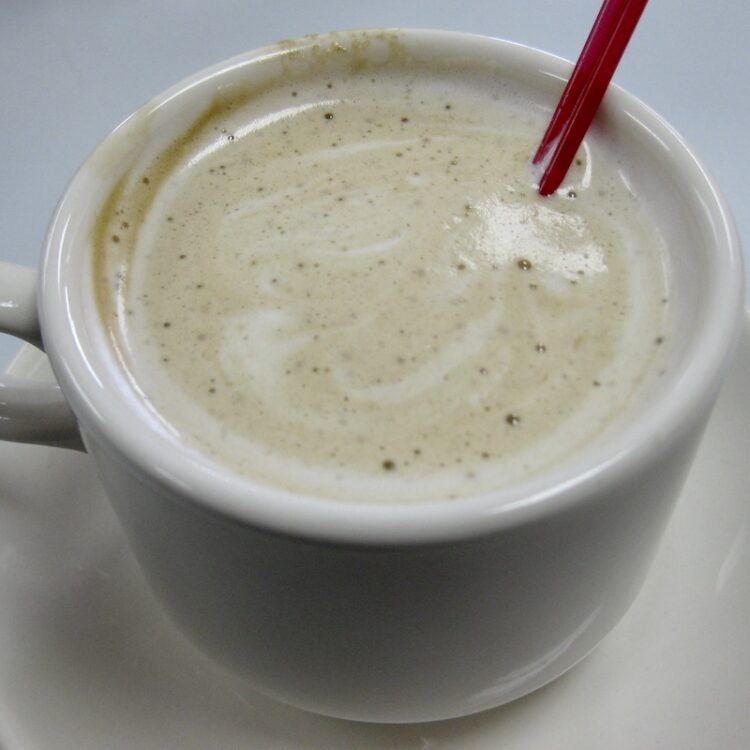 Cafe con Leche from Sarussi Cafeteria & Restaurant in Westchester, Florida