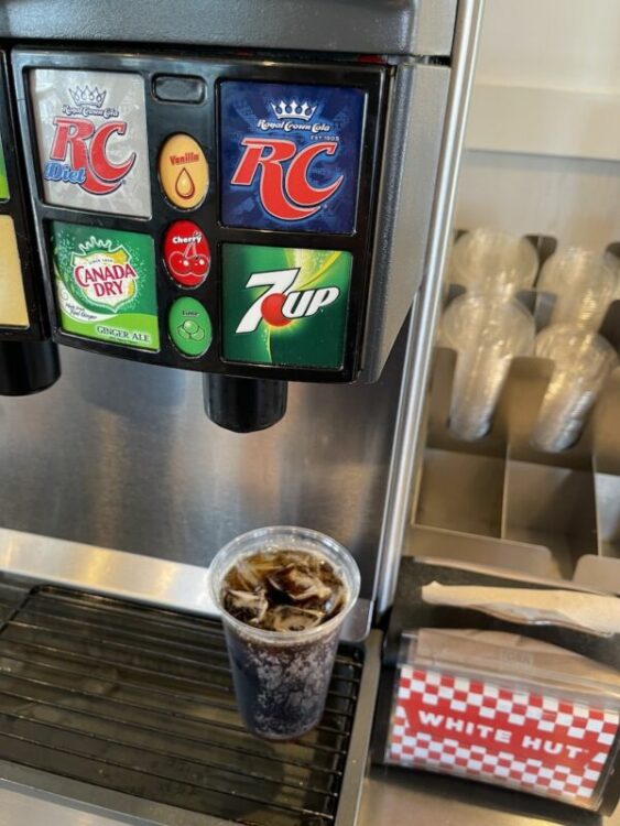 RC Cola from a Fountain Machine at the White Hut in West Springfield, Massachusetts