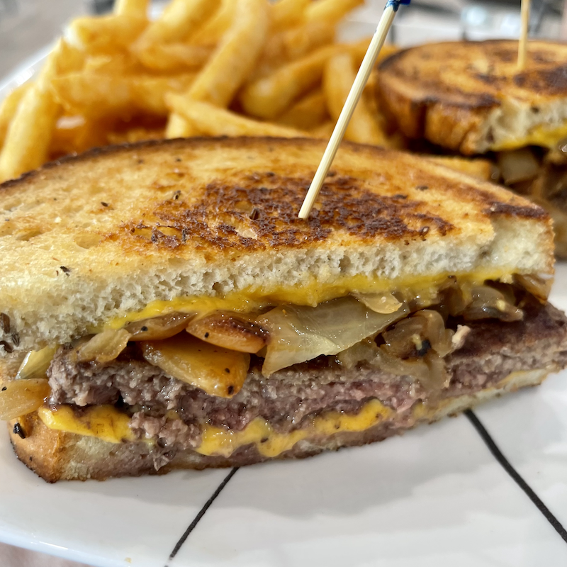 Patty Melt from Grampa's Cafe in Dania Beach, Florida