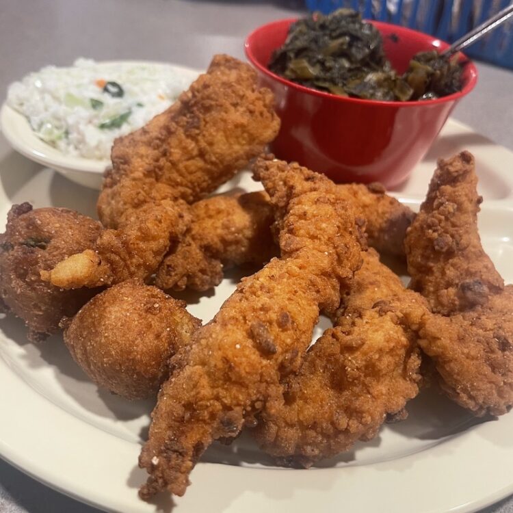 Fried Grouper from Jerry's Drive In in Pensacola, Florida