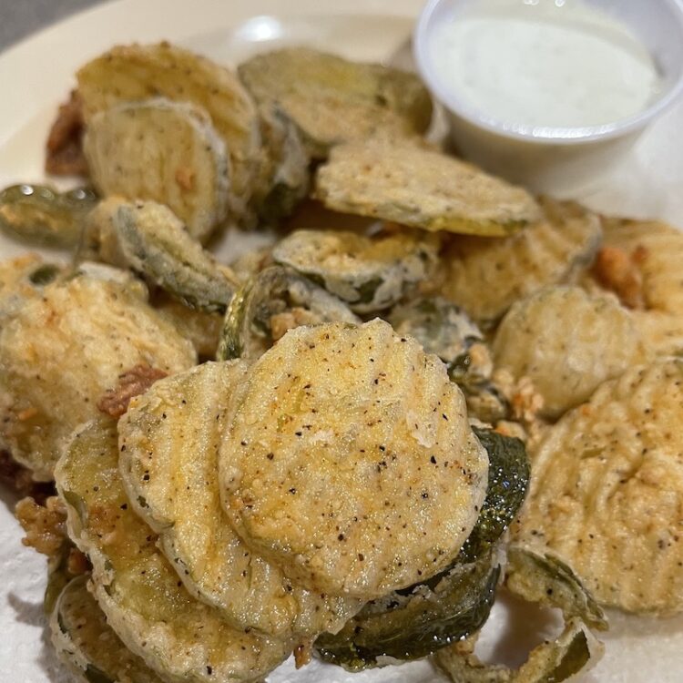 Fried Pickles & Jalapeños from Jerry's Drive In in Pensacola, Florida