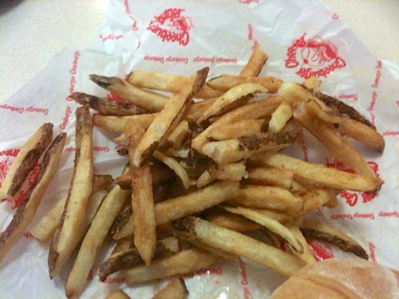 Fresh-cut Fries from the Cheeburger Cheeburger in West Palm Beach, Florida