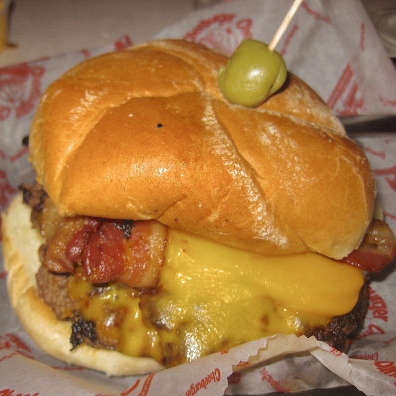 Famous Pounder from Cheeburger Cheeburger in Naples, Florida