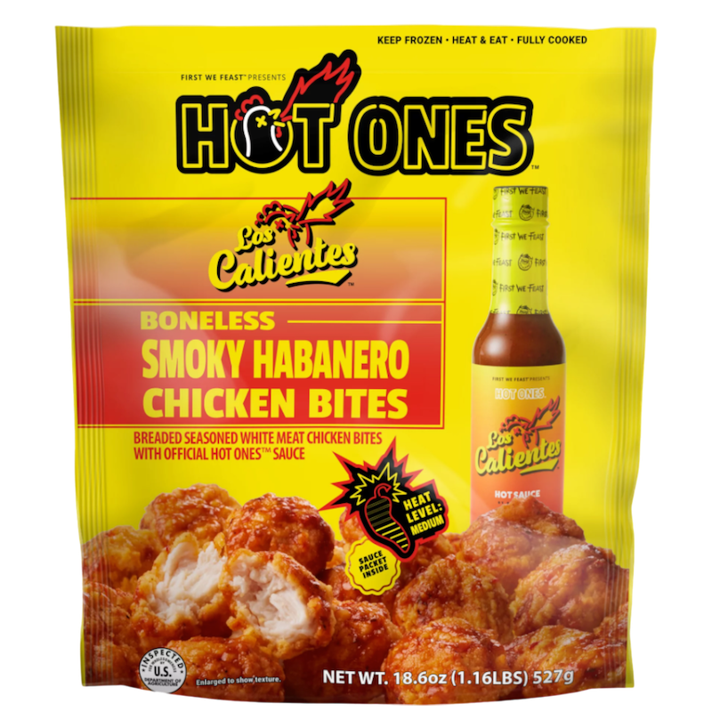 Hot Ones Smokey Habanero Chicken Bites Bag