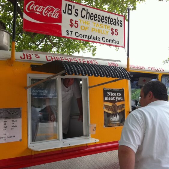 Burger Beast at JB's Cheesesteak Food Truck in Ft. Lauderdale, Florida