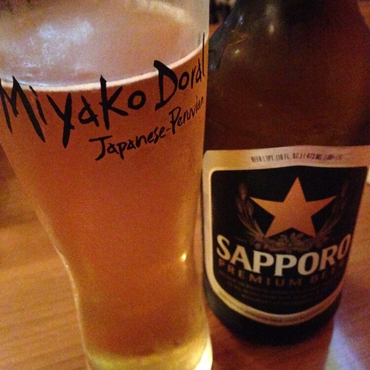 Sapporo Beer from Miyako in Doral, Florida