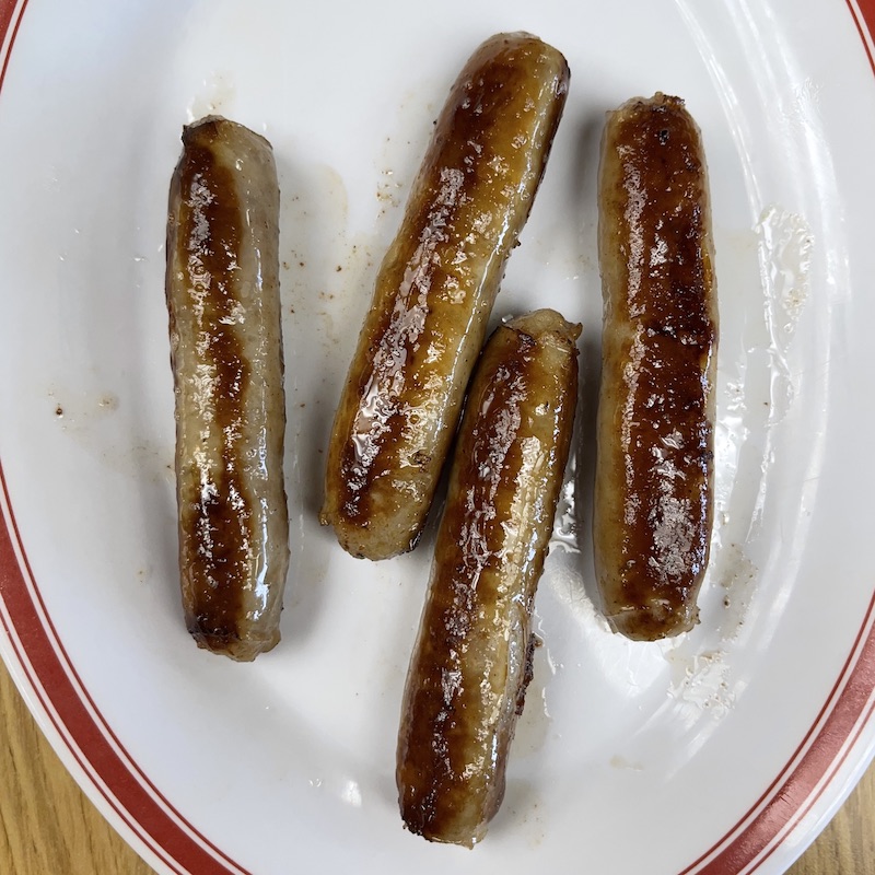 Sausage Links from National Coney Island in Utica, Michigan