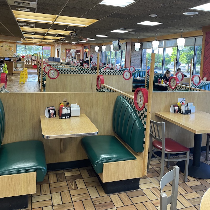 The Vibe inside of National Coney Island in Utica, Michigan