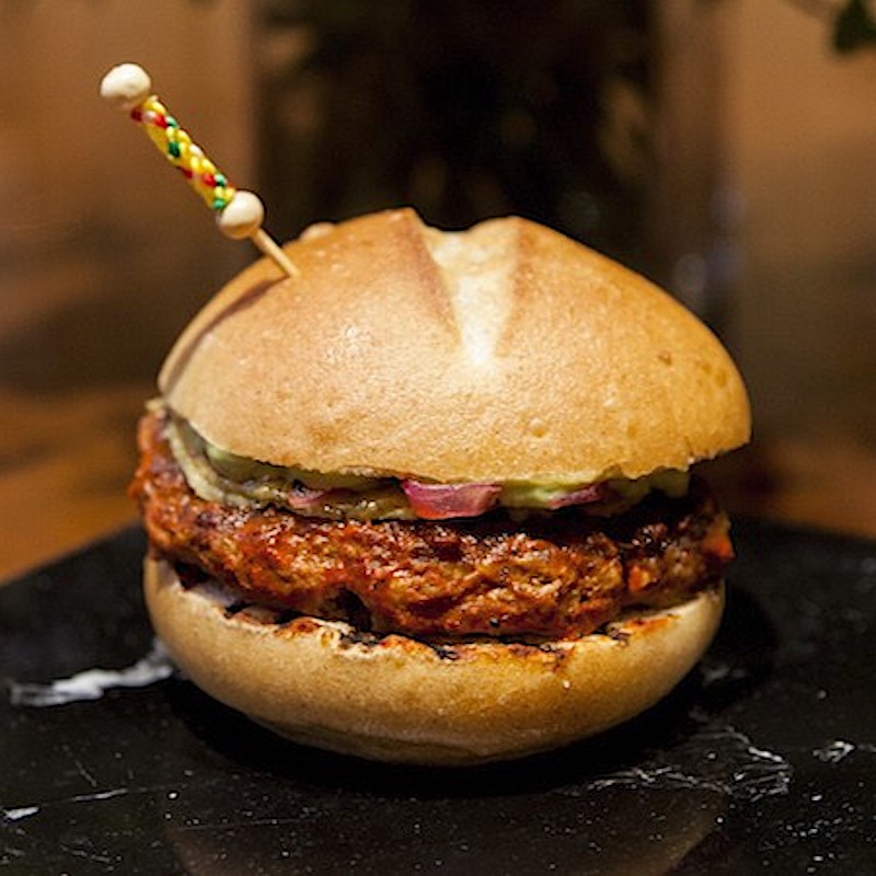 Pastor Burger from the Four Seasons Hotel in Mexico City