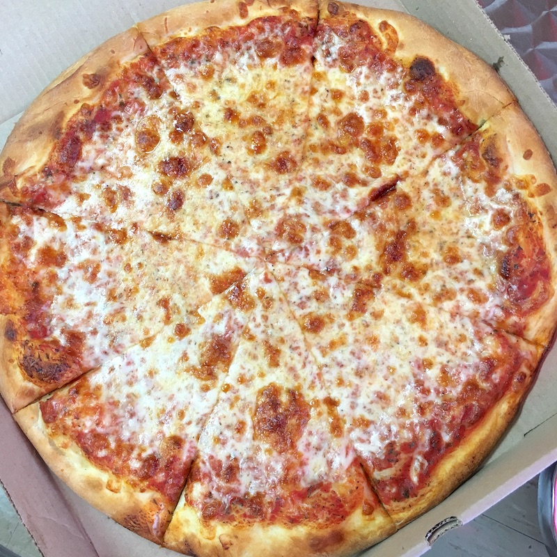 Cheese Pizza from Roman's Pizzeria in Miami Springs, Florida