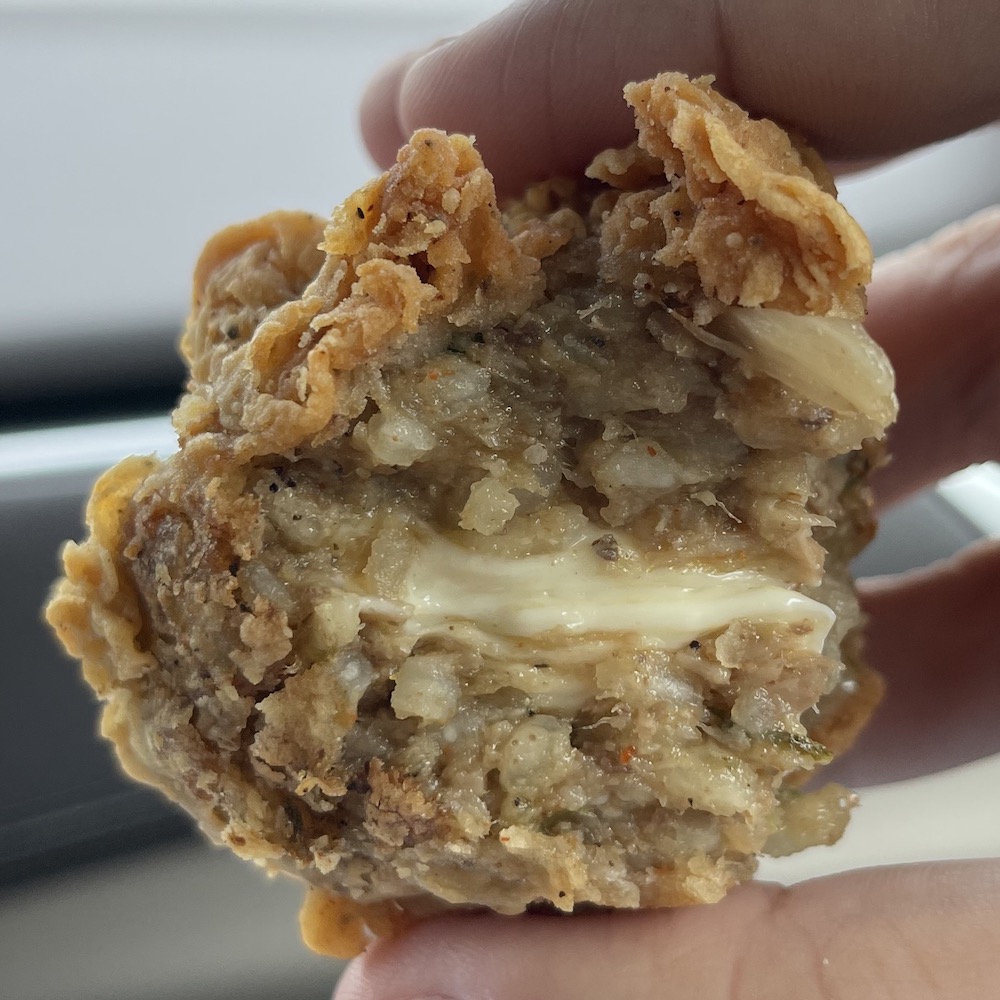 Pepper Jack Boudin Balls from Billy's Boudin and Cracklins in Scott, Louisiana