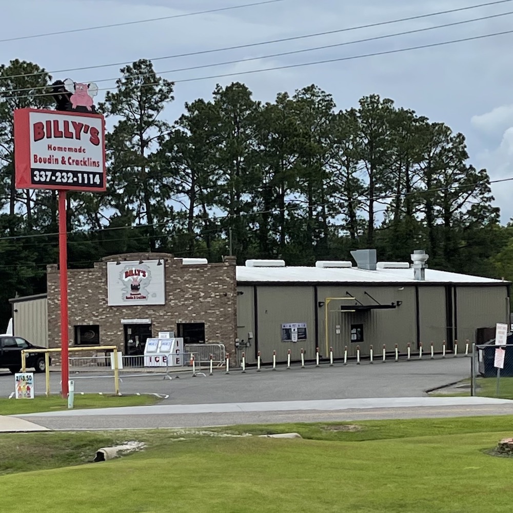 Billy's Boudin and Cracklins in Scott, Louisiana