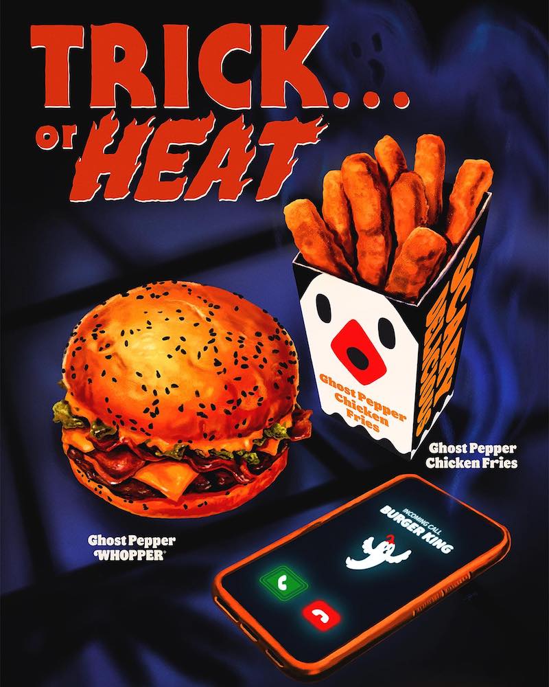 Burger King's Trick or Heat Poster