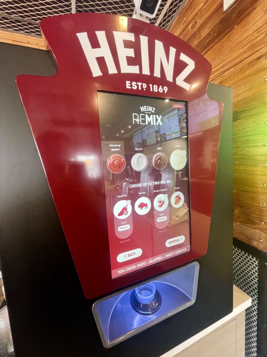 HEINZ REMIX Machine Choices
