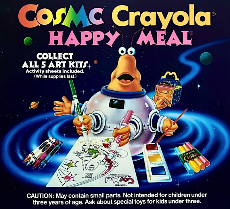 McDonald's CosMc Crayola Happy Meal