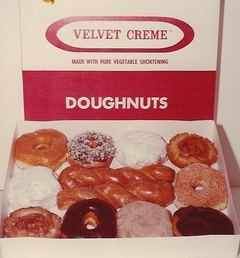 Velvet Creme Doughnuts Original Box of Doughnuts