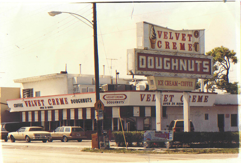 Velvet Creme Doughnuts Original Location on 8th Street