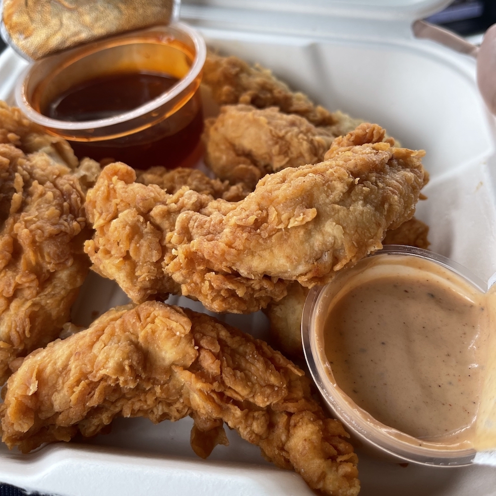 Chicken Fingers from Buds Chicken and Seafood in West Palm Beach, Florida