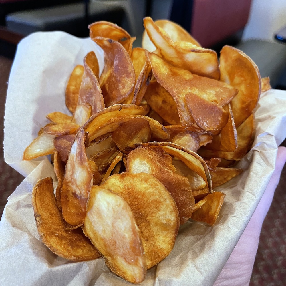 Fresh Potato Chips from Eat'n Park in Erie, Pennsylvania