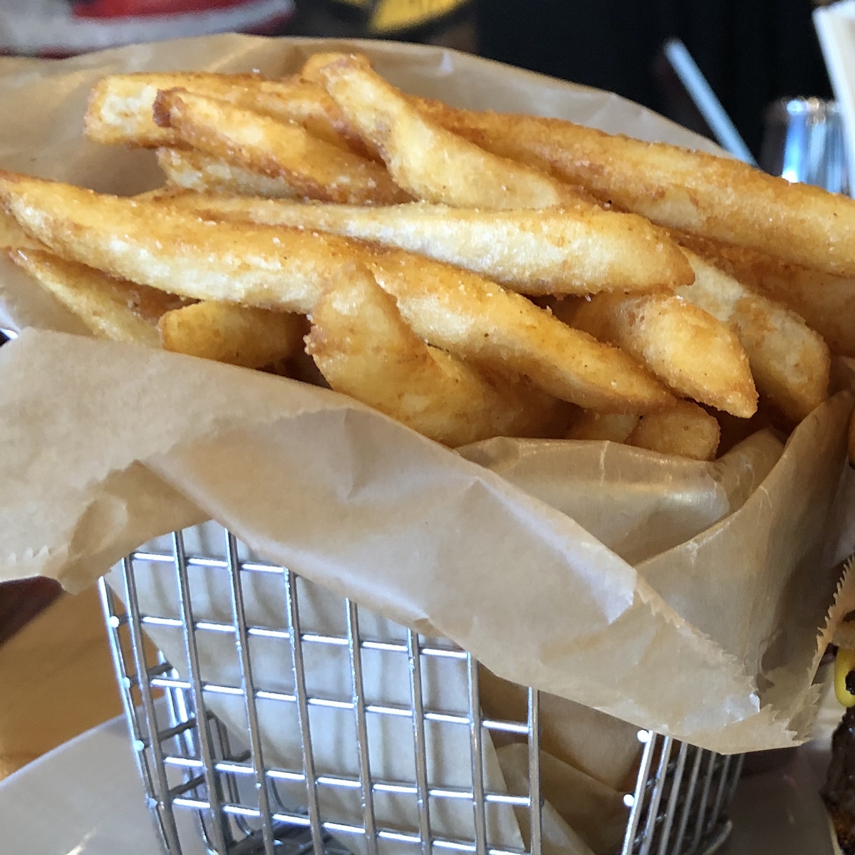Beer battered fries from Grails Miami in Wynwood, Florida