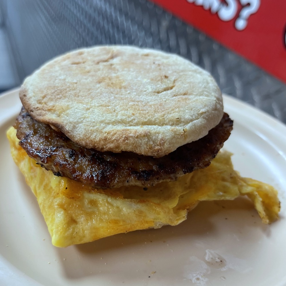 The Danner Breakfast Sandwich from S&L Restaurant in Eaton Park, Florida