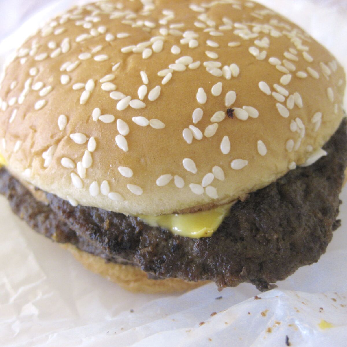 Chubby Decker Burger from Zesto in Atlanta, Georgia