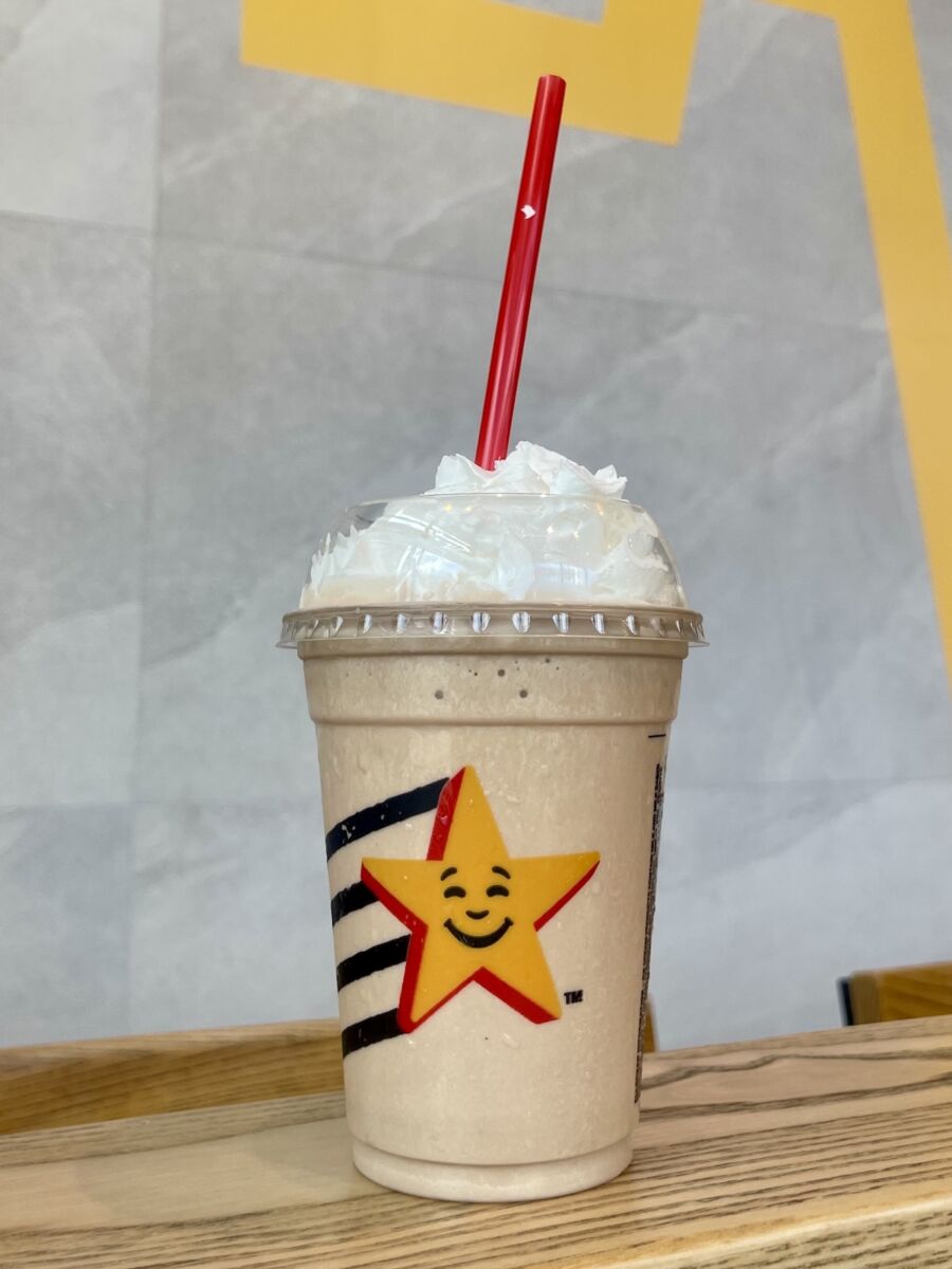 Chocolate Shake from Carl's Jr. in Doral, Florida