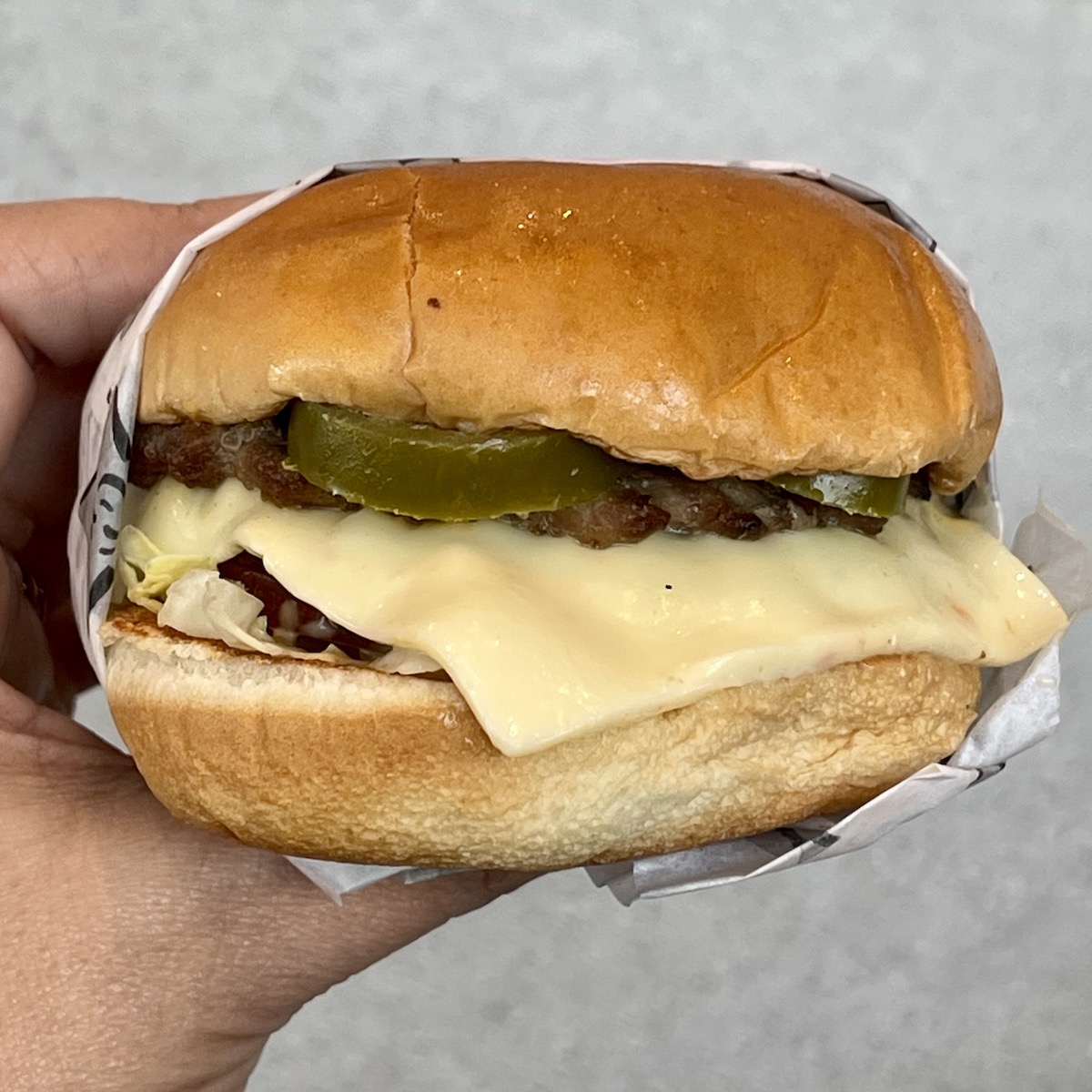 Jalapeño Double Cheeseburger from Carl's Jr. in Doral, Florida