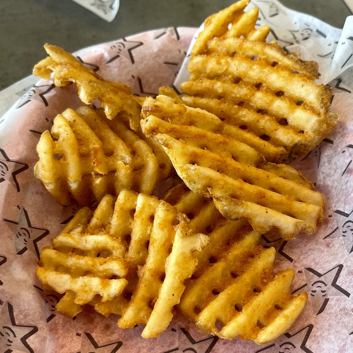 Waffle Fries from Carl's Jr. in Doral, Florida