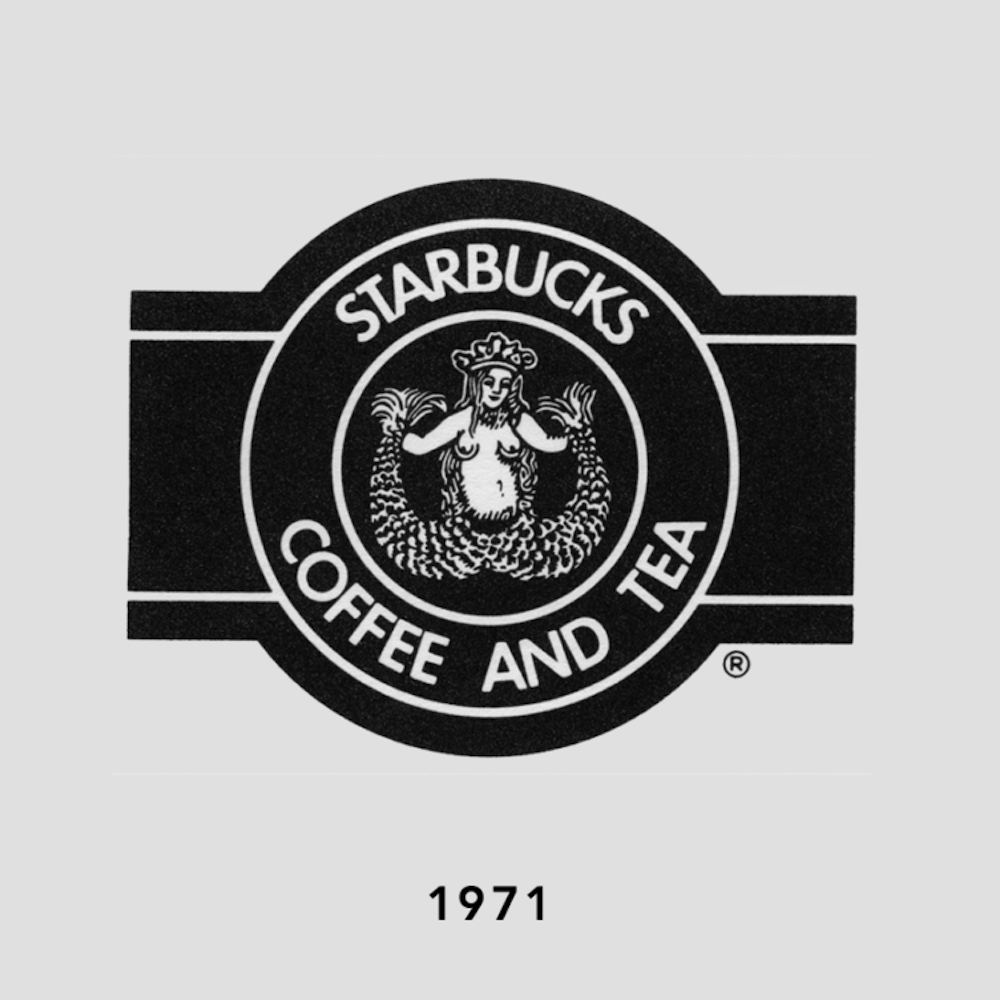 The Original 1971 Starbucks Logo