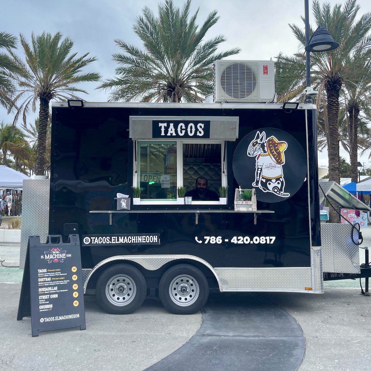 Tacos El Machine Gon Food Trailer