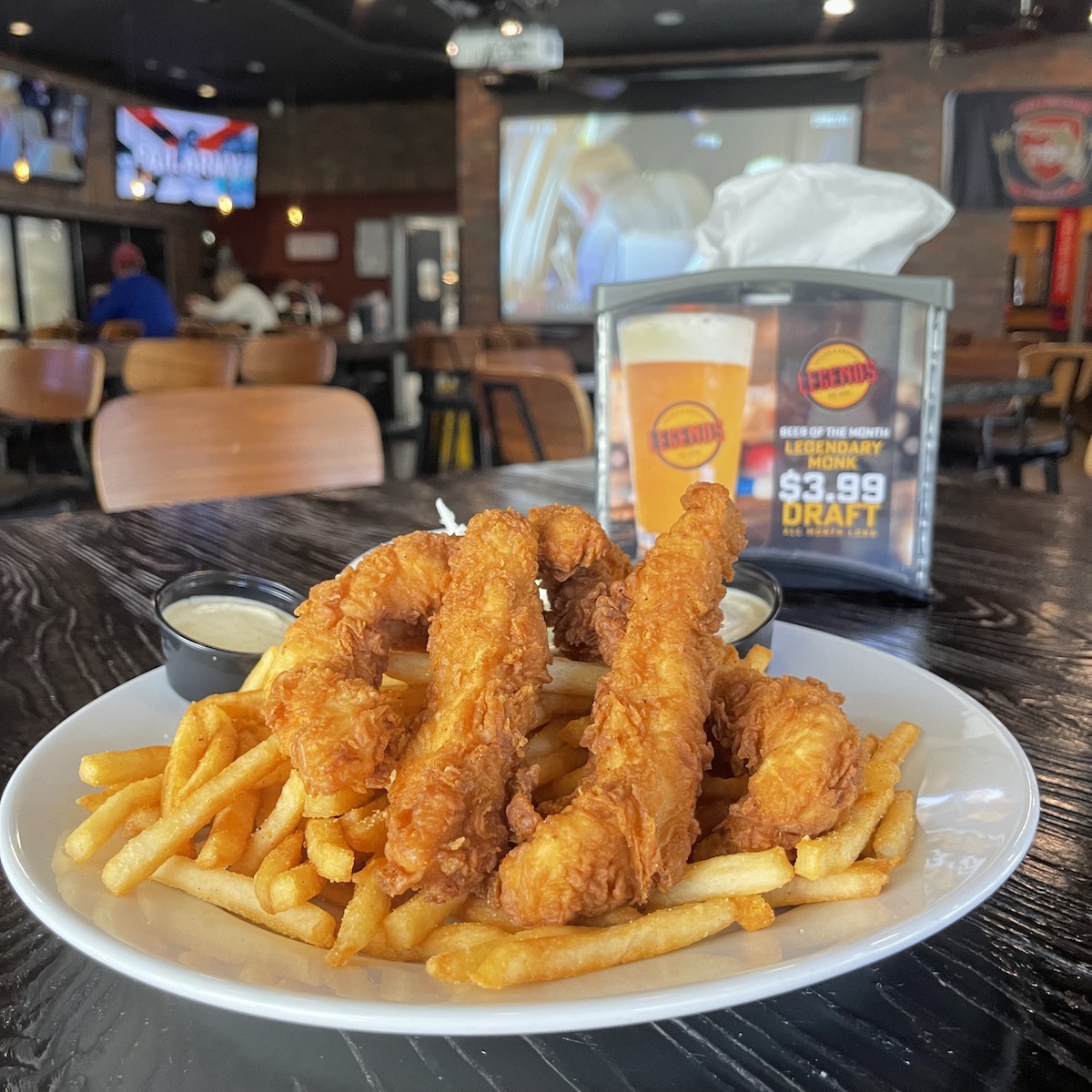 Chicken Tenders from Legends Tavern Grille in Plantation, Florida