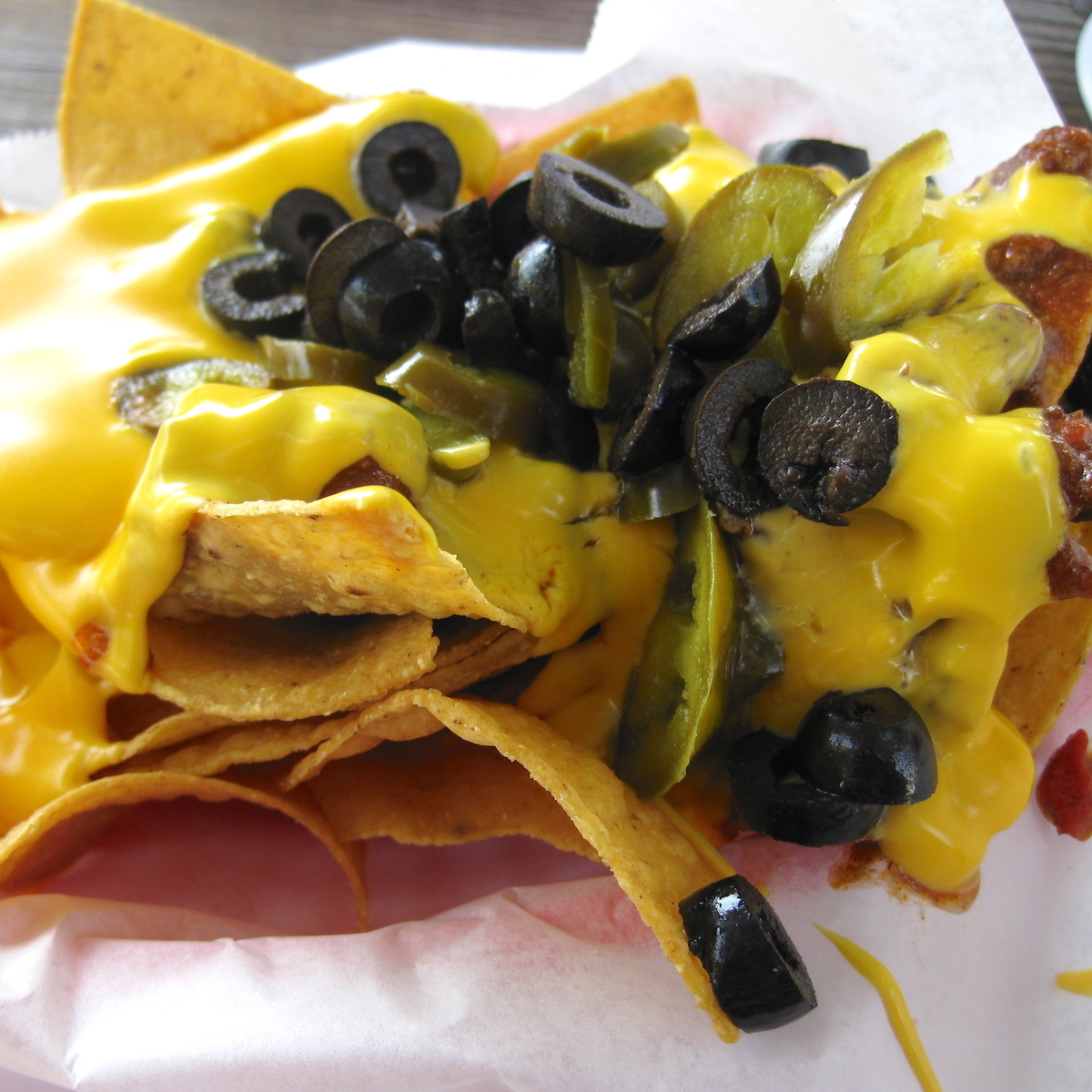 Nachos from Scotty's Landing in Coconut Grove, Florida
