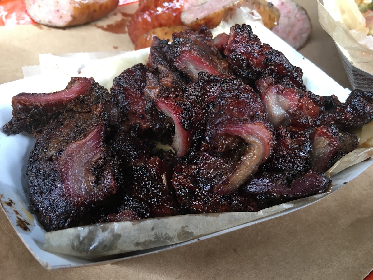 Burnt Ends from The Bearded Pig BBQ in Jacksonville, Florida